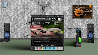 NATIVE INSTRUMENTS STRUMMED ACOUSTIC 2  PLAYING ALL PRESETS [upl. by Gabrielli640]