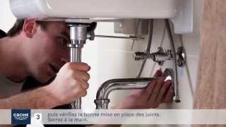 Comment Installer facilement un mitigeur lavabo [upl. by Kcirde588]