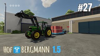 Hof Bergmann 15  Pasteurisierte Milch  Let´sPlay 27 ls22 farming hofbergmann [upl. by Lucey]