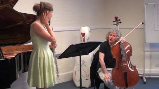 Franck Sonata for Flute 3rd mvntpart 3  Steven Isserlis Masterclass [upl. by Ahseit]