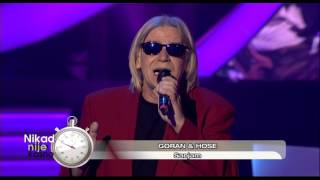 Goran i Hose  Sanjam  live  Nikad nije kasno  EM 16  15012017 [upl. by Adlesirg]