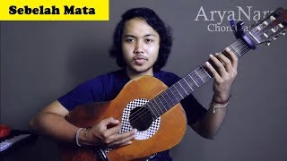 Chord Gampang Sebelah Mata  Efek Rumah Kaca by Arya Nara Tutorial Gitar [upl. by Otanutrof87]