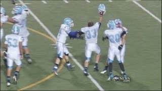 Player Kicks 67Yard Field Goal [upl. by Aokek]