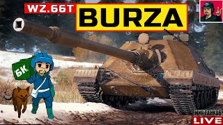 🔥 WZ66T Burza  ПОЛЬСКИЙ ИСТРЕБИТЕЛЬ ТАНКОВ 😂 Мир Танков [upl. by Annavaj]