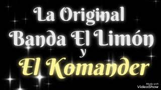 Reproches Al Viento  Karaoke  La Original Banda el Limón ft El Komander [upl. by Pamela]