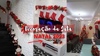 Decoração da Sala para o Natal 2023 [upl. by Oinigih]