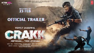 CRAKK Jeetegaa Toh Jiyegaa  Official Trailer  Vidyut Jammwal  Nora F  Aditya D  Arjun Updates [upl. by Amr]