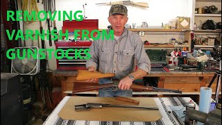 Easily Remove Shellac from Gunstocks [upl. by Labaw976]