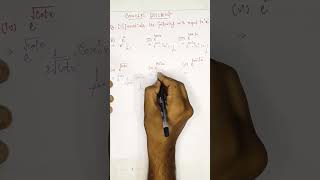 Class 12 Differentiation Of Exponential Function  How To Differentiate The Exponential Function [upl. by Dweck]