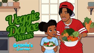 Veggie Dance Remix ft 2Rare  Eating Healthy with Gracie’s Corner  Kids Song  Nursery Rhymes [upl. by Denver]