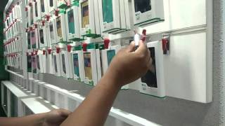 secure lock for stores selling mobile phone accessories [upl. by Annayad]