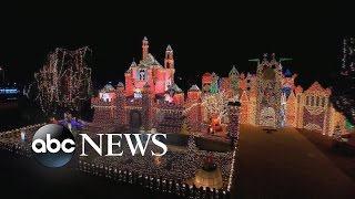 Entire Neighborhoods Battle for Best Christmas Light Display [upl. by Oiromed]