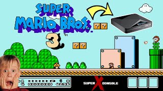 PLAYING SUPER MARIO BROS 3 ON THE SUPER CONSOLE X2 PRO😮 [upl. by Hayifas858]