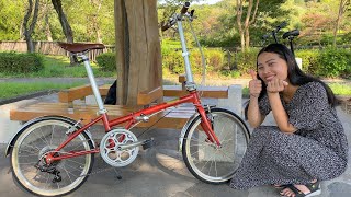 New Bike Day DAHON HIT amp DAHON Boardwalk D7 Folding Bike Review [upl. by Desiree]