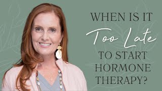 Is It Ever Too Late for Hormone Replacement  Menopause Insights with Dr Susan [upl. by Loram]