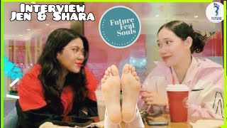 Interview Jen amp Shara  Reflexology amp Feet Reading [upl. by Harmony]