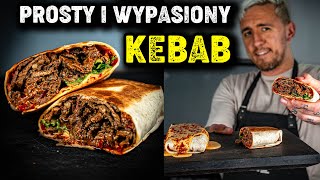 KEBAB PROSTY I WYPASIONY W DOMU  Przepis  Foxx Gotuje [upl. by Cordeelia]