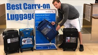 Best CarryOn Luggage  Travel Pro Max Lite 4 FlightPath Delsey Air Elite Samsonite Aspire XLite [upl. by Lleoj]