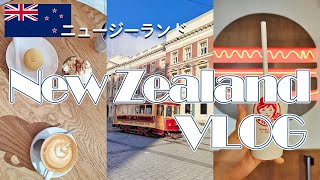 【NZ Vlog🇳🇿】アラサー女子の日常｜クライストチャーチでただ友達と遊んだ日の記録｜カフェ☕図書館📚ファストフード🍔 [upl. by Irrehs]