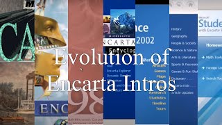 June 20 🆞 Evolution of Encarta Intros and Main Menus [upl. by Drona87]