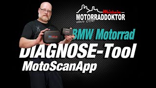 BMW Motorrad Diagnose Tool  MotoScanApp  UniCarScan BT  motorraddoktor [upl. by Casavant]