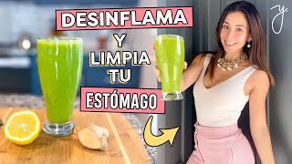 JUGO VERDE para DESINFLAMAR el Vientre y LIMPIAR el Estómago I Yovana [upl. by Waxman106]