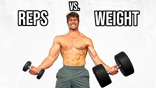 Light vs Heavy Weight For Building Muscle  ONE CLEAR WINNER [upl. by Ecinahc]