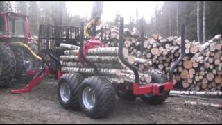 FARMI 4670100 Log Loader amp Trailer [upl. by Stichter]