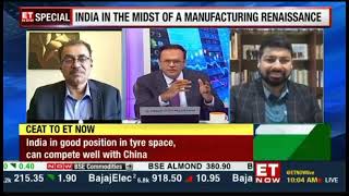 Kumar Subbiah CFO CEAT on manufacturing outlook [upl. by Hnacogn199]