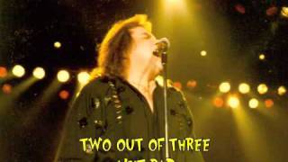 Meat loaf Two Out Of Three Aint Bad Live in Birmingham 1988 [upl. by Welch]