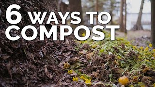 6 Different Ways To Compost No Matter Where You Live [upl. by Weaks399]