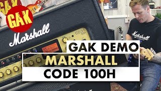 GAK Demo Marshall Code 100H [upl. by Esila]