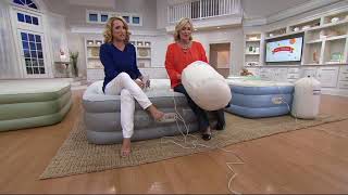 AeroBed 18quot Elevated Air Mattress w Antimicrobial Sleep Surface on QVC [upl. by Roselani994]