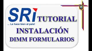 Cómo descargar DIMM FORMULARIO  SRI Ecuador [upl. by Reddin]