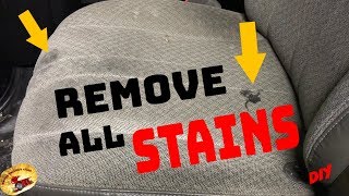 How To REMOVE HORRIBLE STAINS in CLOTH amp CARPET CAR or HOME [upl. by Massiw464]