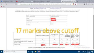 MY IBPS PO MAINS SCORECARD 202324 ibps ibpspo sbi sbipo result [upl. by Rann]