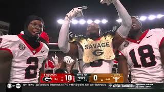 Georgia vs Texas 2024  Full Game Highlights  Every Play  College Football Week 8  1 Hour Dawgs [upl. by Aylat]