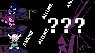 DELTARUNE Chapter 2 SECRET BOSS  Spare amp Fight Endings Both Variations [upl. by Ttimme]