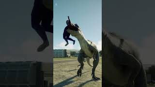 Qianzhousaurus stuns its prey 🦖 Jurassic World Evolution 2 [upl. by Notneiuq952]