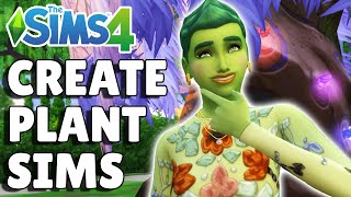 How To Turn Your Sim Into A PlantSim  The Sims 4 Guide [upl. by Yoshio]