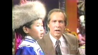 Throat singing for the first time on American TV [upl. by Any]