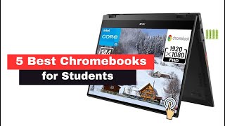 5 Best ChromeBook for Students in 2024 [upl. by Aiuqcaj280]