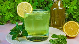 Recette sirop de menthe fait maison  Recette simple [upl. by Werner]