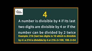 TEST FOR DIVISIBILITY 012 [upl. by Naujet]