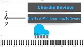 Chordie App Review  Midi Learning Software [upl. by Imorej]