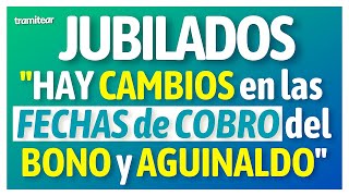 ▶CAMBIOS en las FECHAS DE COBRO FERIADOS de JUNIO quotBONO  AGUINALDO de JUBILADOS y PENSIONADOSquot [upl. by Nilved719]