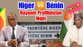 Niger 🆚 Bénin  bayanin PraMinistan Niger [upl. by Yblek]