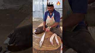 KASIMEDU 🔥 SPEED SELVAM RIBBON FISH CUTTING VIDEO kasimeduselvam fishcutting youtubeshorts [upl. by Amerigo]