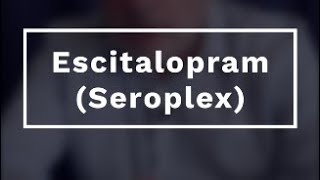 Escitalopram Seroplex shorts psychiatrie psychologie [upl. by Ellecrad798]