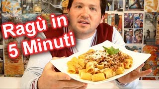 RAGÙ BOLOGNESE con Pomodorini freschi in 5 minuti [upl. by Assirec]